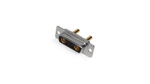 D-Sub Connector, Straight, Socket, 7W2, Signal Contacts - 5, Special Contacts - 2